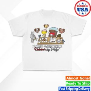 Domokun Merch Store Shop Domo & Friends Valentines Tee