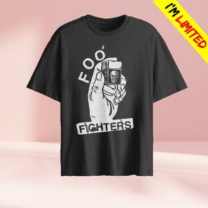 Foo Fighters Shop Merch Store Choose Your Color Lighter In Hand Tee