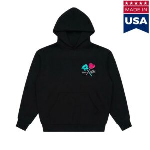 Fuerza Regida Shop Merch Store Lolipop Hoodie Black