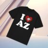 Gatecreeper Merch Store Shop I Heart Az Black Tee