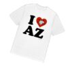 Gatecreeper Merch Store Shop I Heart Az White Tee