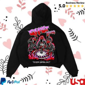 Ghost Racing Merch Store Shop Degen Gamblers Hoodie