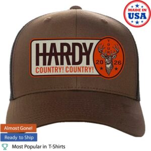 Hardy Merch Store Country Country Brown Patch Hat