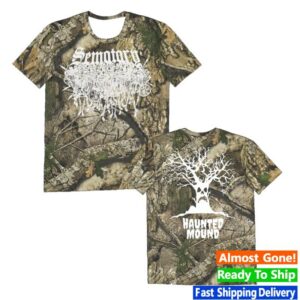 kenny Haunted Mound Shop Merch Store Sematary Logo Camo Teee