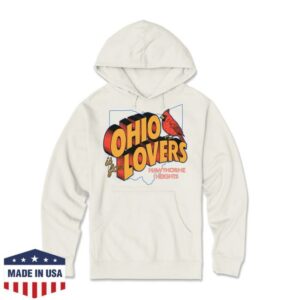 Hawthorne Heights Store Merch Shop Hawthorne Heights Ohio Is For Lovers Hoodie Valentine's Day Edition