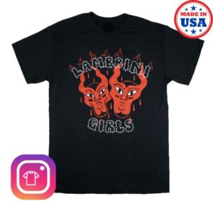 kenny Lambrini Girls Merch Store Shop Devil Tee Black