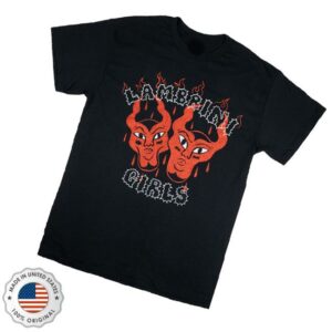 kenny Lambrini Girls Merch Store Shop Devil Tee Blackv