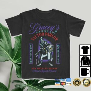 Lostbrostradingco Merch Store Shop Gracey's Haunted Tattoo Parlor Tee