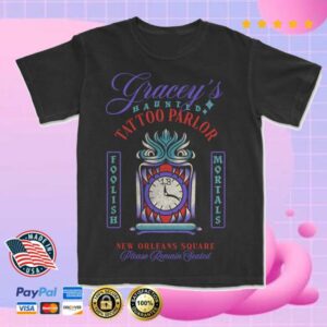 Lostbrostradingco Merch Store Shop Gracey's Haunted Tattoo Parlor Tees