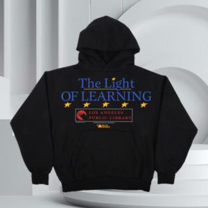 Online Ceramics Shop Merch Store Light Of Learning Black Hoodie