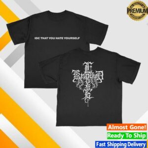 kenny Pure Noise Shop Merch Store Knocked Loose Hate Yourself Black T Shirt