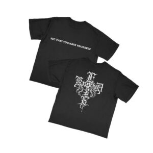 kenny Pure Noise Shop Merch Store Knocked Loose Hate Yourself Black T Shirtv