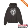 Sike Ops Shop Merch Store Love Bomber Distressed Black White Hoodie