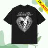 Sike Ops Shop Merch Store Love Bomber Distressed Black White Tee