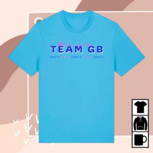 kenny Team Gb Merch Shop Team Gb Milan T Shirt Aqua