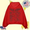 Billie Eilish Store Merch How To Bend Hit Me Hard And Soft The Tour Red Hoodie