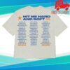Billie Eilish Store Merch Lean Hit Me Hard And Soft The Tour 2025 White T-Shirt