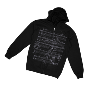 Deadair Store Merch Re Wired Zip Tour Hoodie