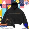 2Pac Merch Store Last Onez Washed Black Hoodie