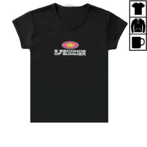 5 Seconds Of Summer Merch Store 5 Seconds Of Summer Logo Tee