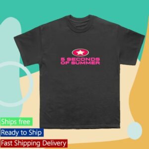 5 Seconds Of Summer Merch Store Everyone's A Star Dublin Event Tee
