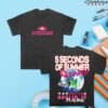 5 Seconds Of Summer Merch Store Everyone's A Star Dublin Event Tee