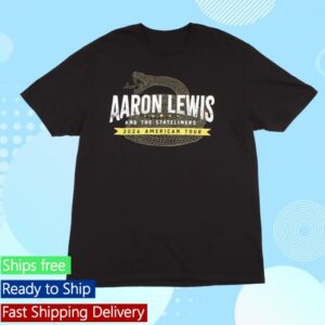 kenny Aaron Lewis Merch Store Aaron Lewis 2026 Tour Tee