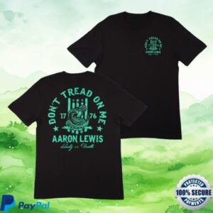 kenny Aaron Lewis Merch Store Aaron Lewis Dont Tread On Me Tee