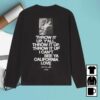 kenny Agolde Merch Store Ca Love Tupac Throw It Up Long Sleeve Tee