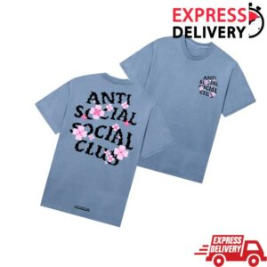 Antisocialsocialclub Merch Store Assc X Minecraft Cherry Blossom Tee