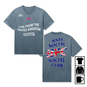 kenny Antisocialsocialclub Merch Store Assc X Ufc Fight Night Tee