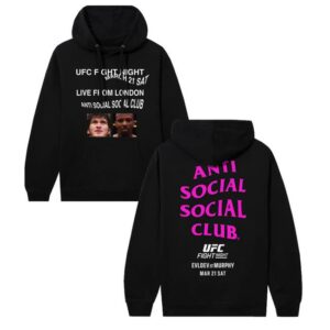 kenny Antisocialsocialclub Merch Store Assc X Ufc Live Hoodie