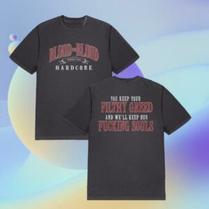 kenny Armada Merch Store Blood For Blood Hardcore T Shirt