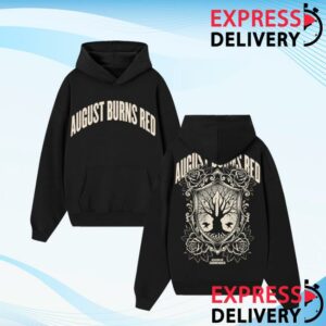 August Burns Red Tour Merch Store Season Of Surrender Shield Pullover Hoodie