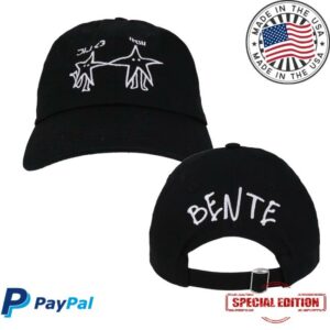 kenny Bente Merch Shop Black Cap