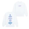 kenny Bicep Music Merch Store Bicep Chroma Longsleeve Blue On Whitev