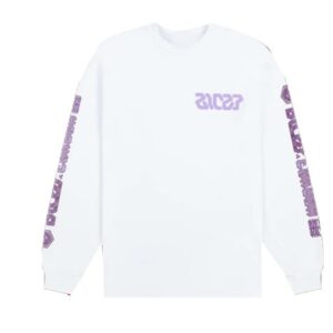 kenny Bicep Music Merch Store Bicep Chroma Longsleeve Purple On White