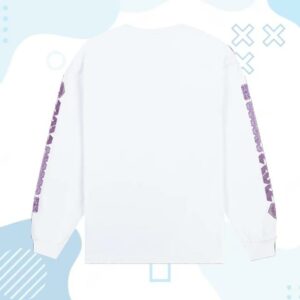 kenny Bicep Music Merch Store Bicep Chroma Longsleeve Purple On Whitev