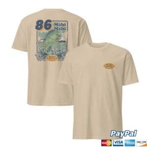 kenny Bistro Huddy Merch Store Shop 86 Mahi Mahi Short Sleeve Unisex T Shirt