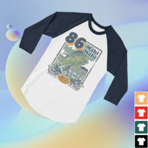 kenny Bistro Huddy Merch Store Shop 86 Mahi Mahi Sleeve Raglan Shirtv