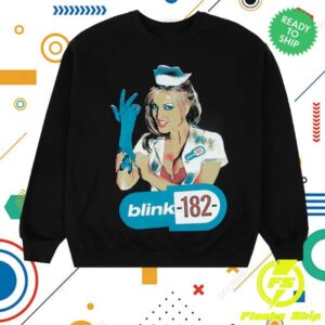 Blink 182 Merch Store Enema Of The State Black Crewneck