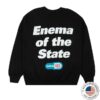 Blink 182 Merch Store Enema Of The State Black Crewneck