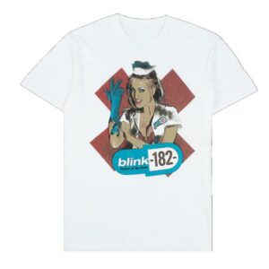 Blink 182 Merch Store Enema Of The State White T-Shirt