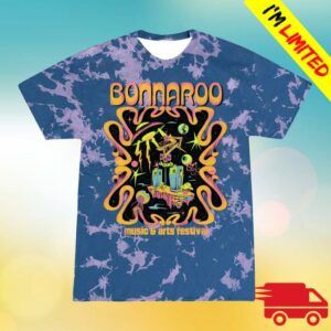 Bonnaroo Music & Arts Festival Merch Shop Interstellar Station Lineup Tee