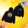 Born X Raised Merch Store Crest Zip-Up Hoodie Black