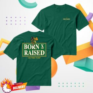kenny Born X Raised Merch Store Malt Tee Forest Green