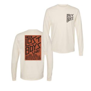 Broadway Merchandise Shop Store The Lost Boys Concert Long Sleeve Tee
