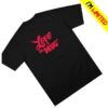 Bryan Ferry Merch Shop Love Is The Drug T-Shirt (Red Logo)
