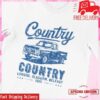 C2c Country To Country Store Shop Merch Country Pick Up White T-Shirt
