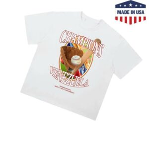 kenny Caracas Merch Store Venezuela Baseball Champions White Teev